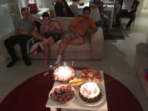 Happy birthday boys, Pietro and Abdelaziz both had birthdays last week 